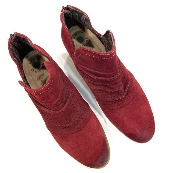 EARTH ORIGINS Suede Booties (Sz 11 wide) - Picture 2 of 7